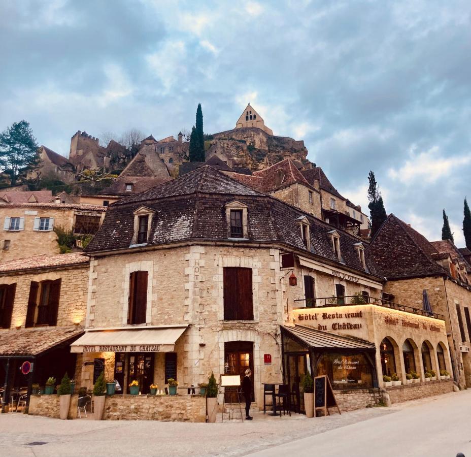 Hotel Du Chateau - Beynac Et Cazenac Eksteriør bilde